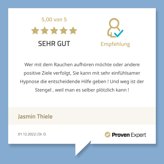 Raucherentwöhnung-Hypnose-Einzelbewertung